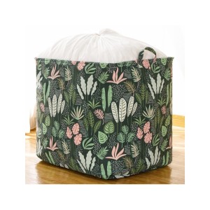 Pojemnik na zabawki kosz, worek na pranie ze ściągaczem 50x40x50 cm