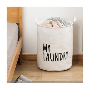 Organizer, pojemnik na zabawki, kosz na pranie 40 x 50 cm szary