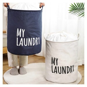 Organizer, pojemnik na zabawki, kosz na pranie 40 x 50 cm szary