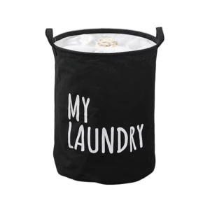 Organizer, pojemnik na zabawki, kosz na pranie 40 x 50 cm czarny