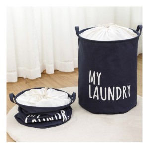 Organizer, pojemnik na zabawki, kosz na pranie 40 x 50 cm czarny