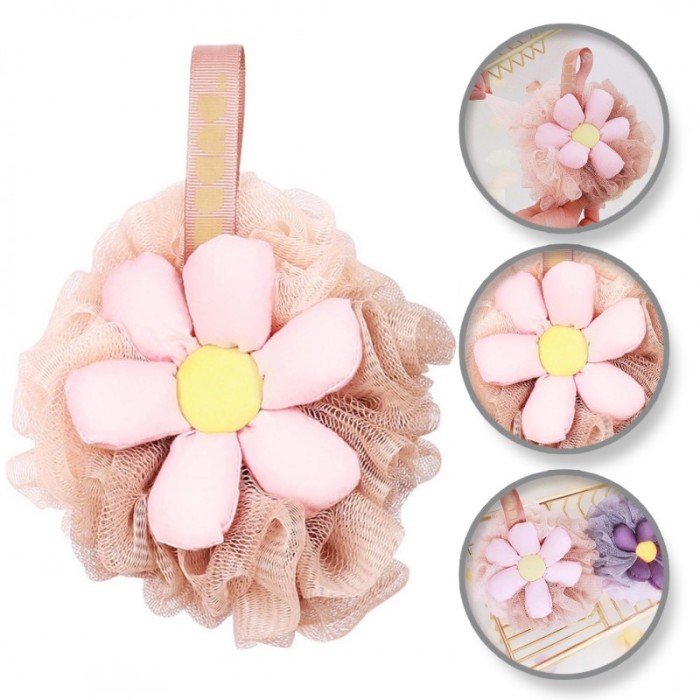 Szczotka gąbka do mycia ciała SWEETY na mokro XL