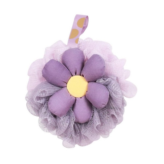 Szczotka gąbka do mycia ciała SWEETY na mokro XL