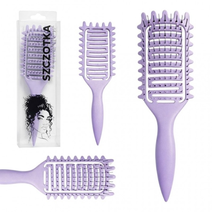 Szczotka do rozczesywania, do suszenia, do masażu, do włosów kręconych SCZ20FIO