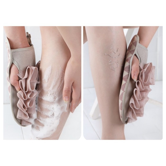 Szczotka gąbka do mycia na mokro i sucho -dwustronna, RÓŻOWA