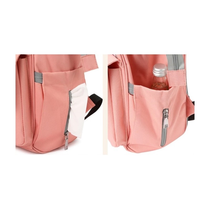 Torba, organizer do wózka plecak dla mamy SZARY