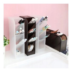 Wielofunkcyjny plastikowy, organizer na biurko