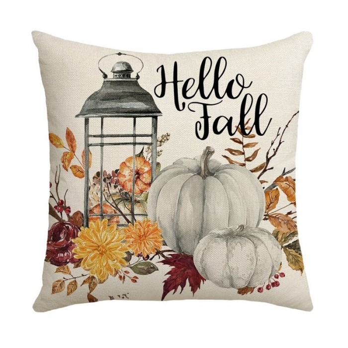 Poszewka na poduszkę, 45x45cm, Jesień