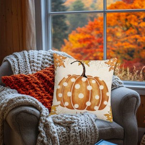 Poszewka na poduszkę, 45x45cm, Jesień