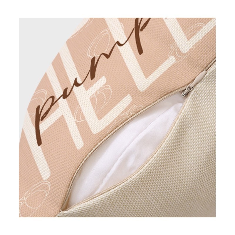 Poszewka na poduszkę, 45x45cm,  jesień, dynie