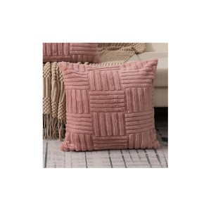 Poszewka na poduszkę dekoracyjna, 45 x 45cm, puchata PLECIONKA