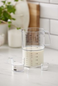 Zestaw 3 miarek Mensura Clear San 25894