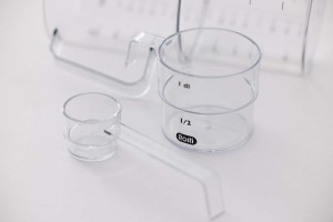 Zestaw 3 miarek Mensura Clear San 25894