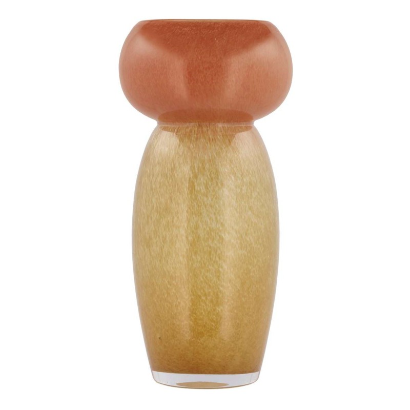 Wazon 14,5x30cm yellow/amber Styles 32376