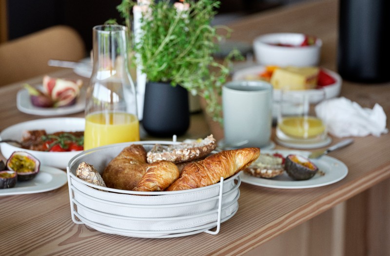 Koszyk na pieczywo Singles Black 330470