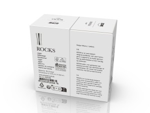 Miarka do alkoholu 25/50ml Rocks Stalowa 332096