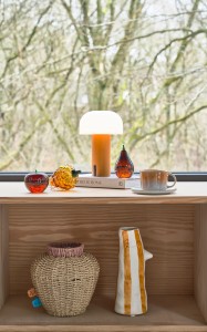 Dekoracja winogrono szklane Styles Amber 29257