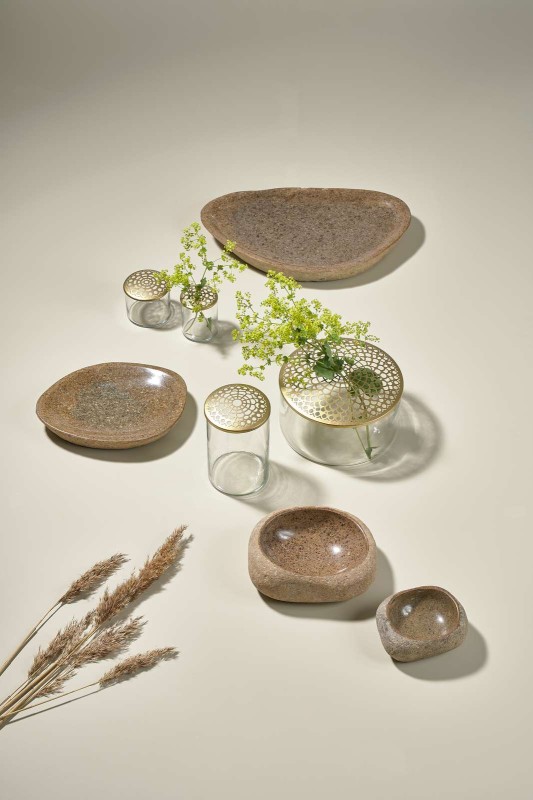 Wazon Elva szklany z pokrywą 963397