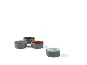 Miseczki do serwowania 4 sztuki Black/Dark 11950