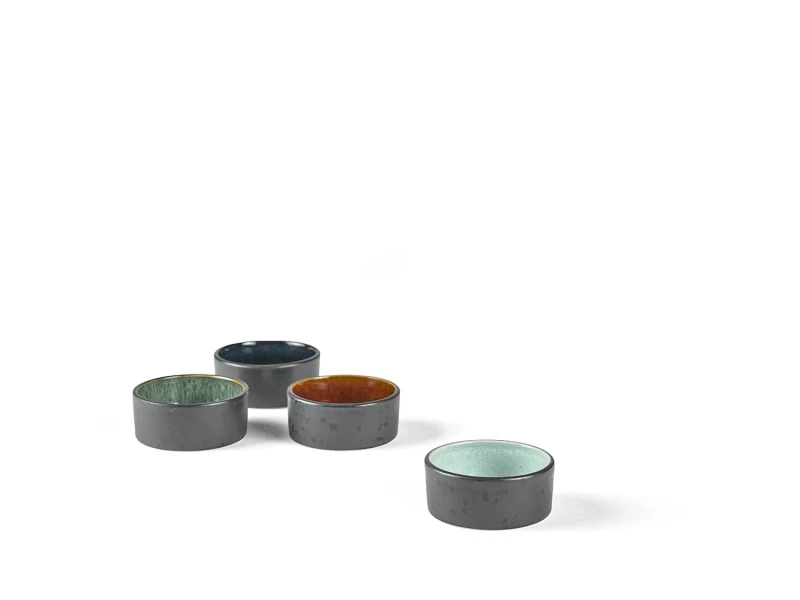 Miseczki do serwowania 4 sztuki Black/Dark 11950