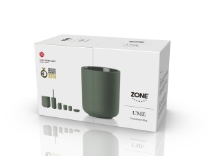 Kubek na szczoteczki do zębów Ume Olive Green 26430