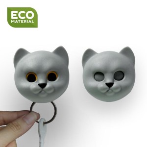 Wieszak na klucze Neko Cat QL10264-GY