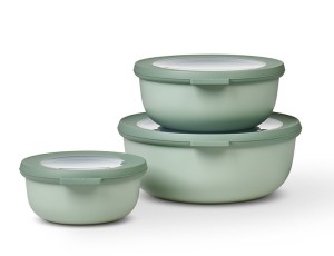 Zestaw 3 misek Cirqula okrągła 350 750 1250 Nordic Sage 106230094700