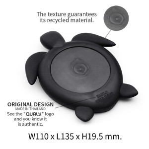 Podstawka pod szklankę Save Turtle 10350 Dark Grey