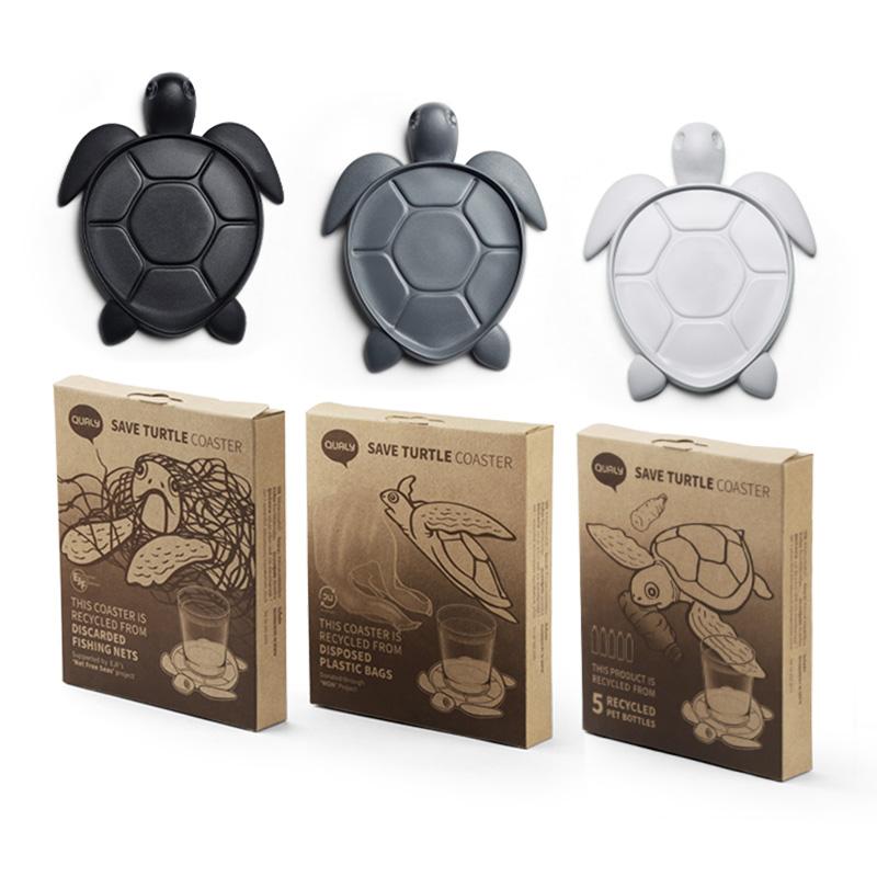 Podstawka pod szklankę Save Turtle 10350 Dark Grey