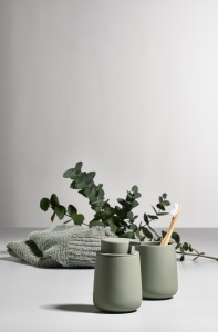 Kubek na szczoteczki do zębów Nova One Matcha green 15249