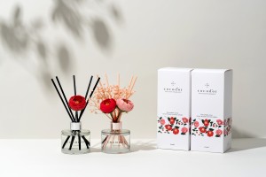 Dyfuzor zapachowy z patyczkami Camellia 120 ml Lovely Peony PDI30431