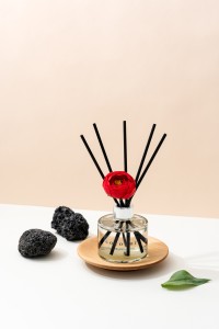 Dyfuzor zapachowy z patyczkami Camellia 120 ml Lovely Peony PDI30431