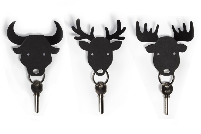 Wieszak na klucze Jeleń 10153-BK