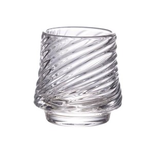 Szklanka ryflowana 150ml 1 szt do kawy, drinków, whiskey 7,5x 8cm SZK200