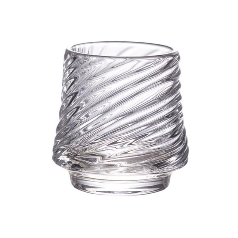 Szklanka ryflowana 150ml 1 szt do kawy, drinków, whiskey 7,5x 8cm SZK200