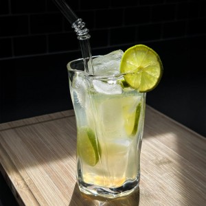 Szklanka 275ml Falowana 1 szt do kawy latte long drinków SZK199