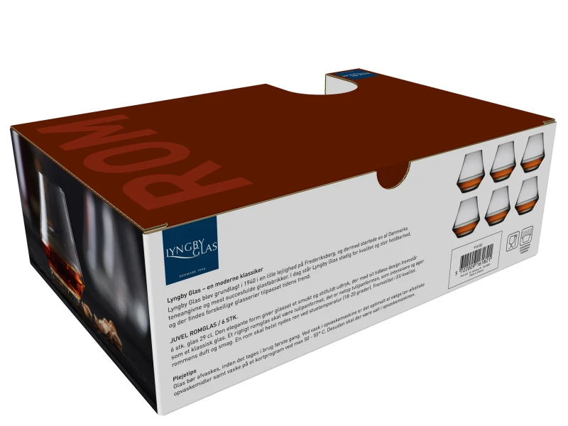 Szklanki na rum Juvel 290 ml 6 sztuk 916182