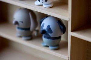 Hoptimist figurka Pug XS Grey 38289