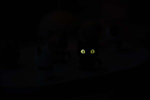 Hoptimist figurka Cat XS Black 38296