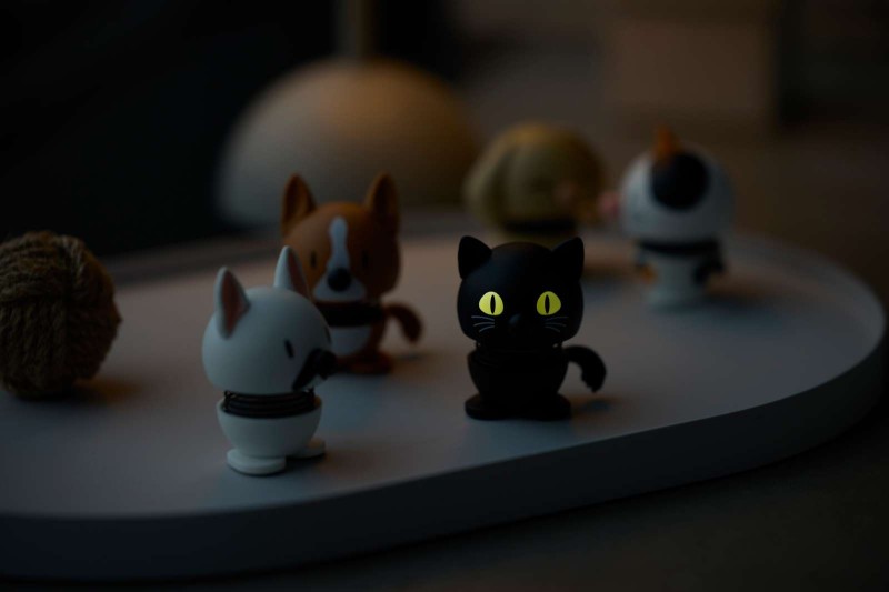 Hoptimist figurka Cat XS Black 38296