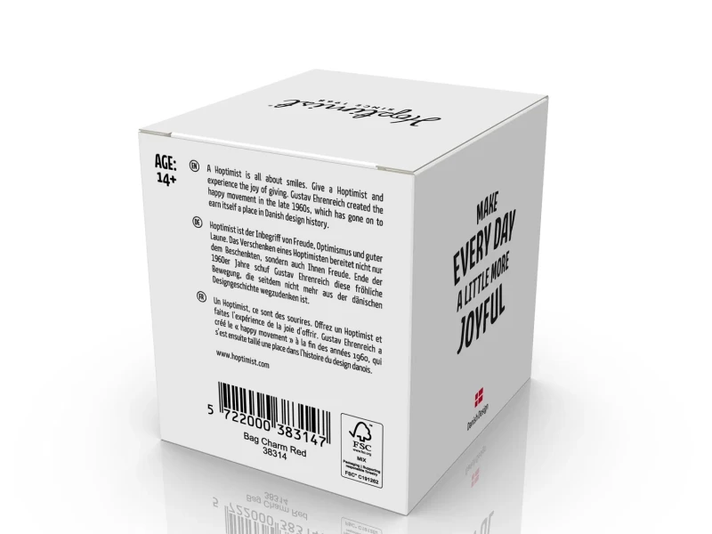 Zawieszka brelok Hoptimist Charm Red 38314