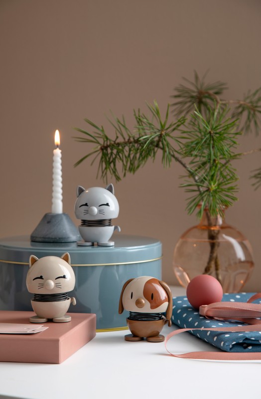 Figurka Hoptimist Cat latte 26130