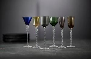 Kieliszki do wódki Aquavit London 6 sztuk mix 27582