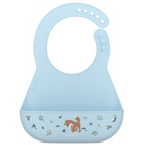 Mepal- Śliniak silikonowy z kieszonką Mio Forest Friends 108034565408
