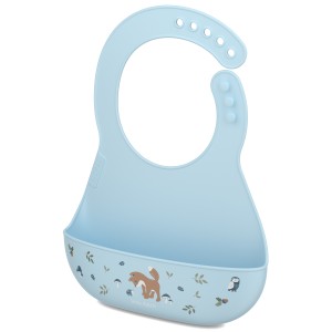 Mepal- Śliniak silikonowy z kieszonką Mio Forest Friends 108034565408