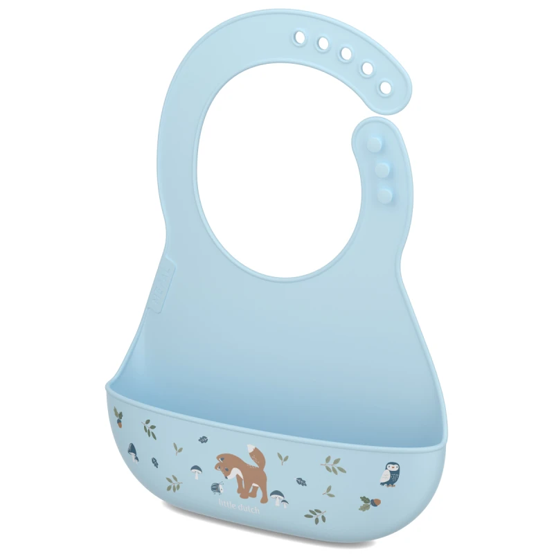 Mepal- Śliniak silikonowy z kieszonką Mio Forest Friends 108034565408