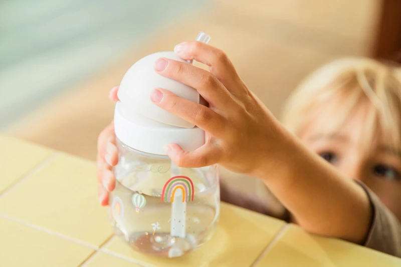 Mepal- Kubek dziecięcy ze słomką 300ml Mio Fairy Garden 108014065406