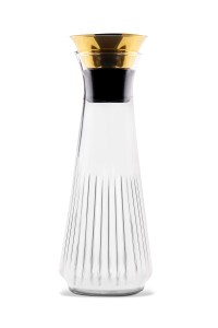 Vialli Design- Karafka Drip-Free 900 ml Złota Mia 2064