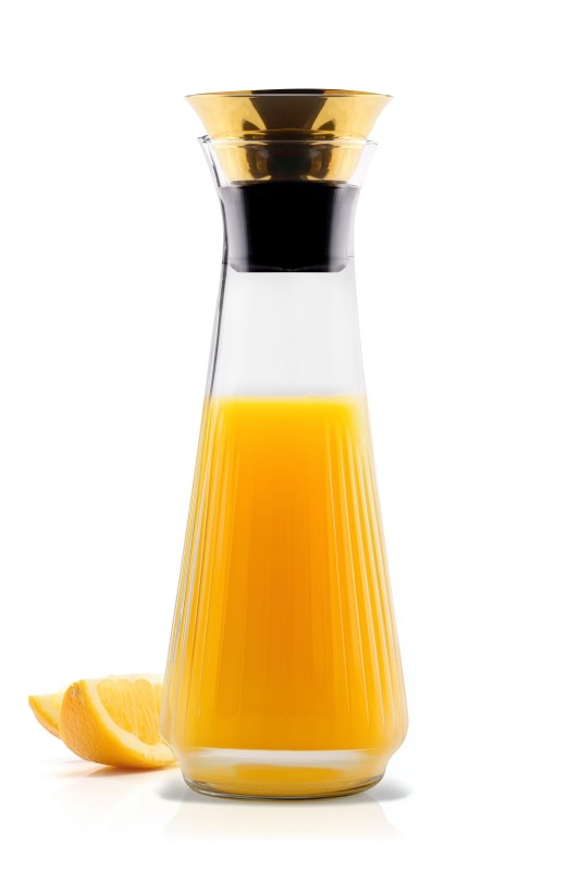 Vialli Design- Karafka Drip-Free 900 ml Złota Mia 2064