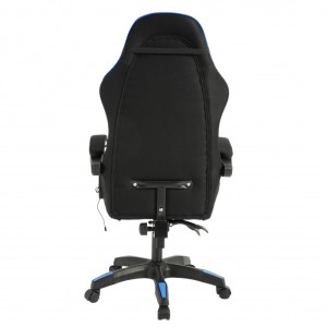 Fotel gamingowy obrotowy VECTOR z masażerem i podnóżkiem KO48N